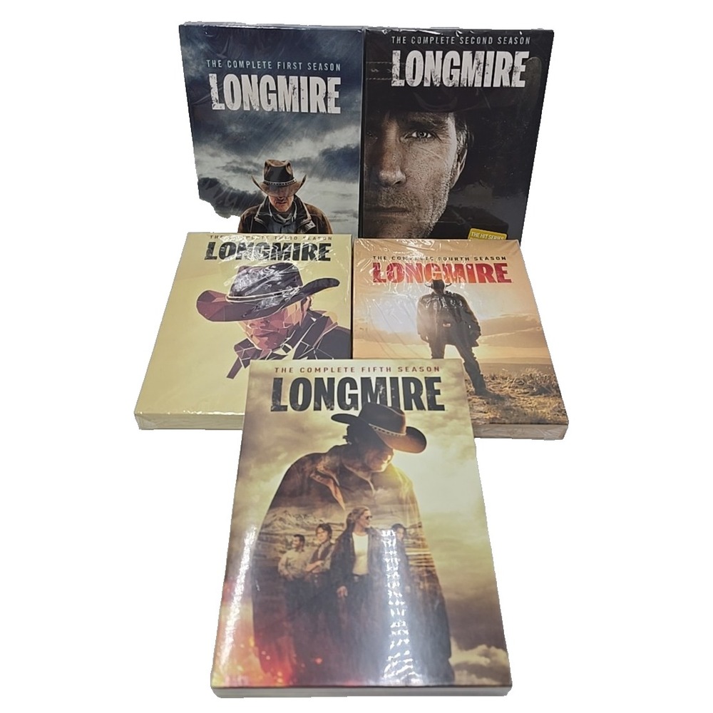 Longmire The Complete Series Seasons 1 2 3 4 5 DVD‎ Box Set Brand New